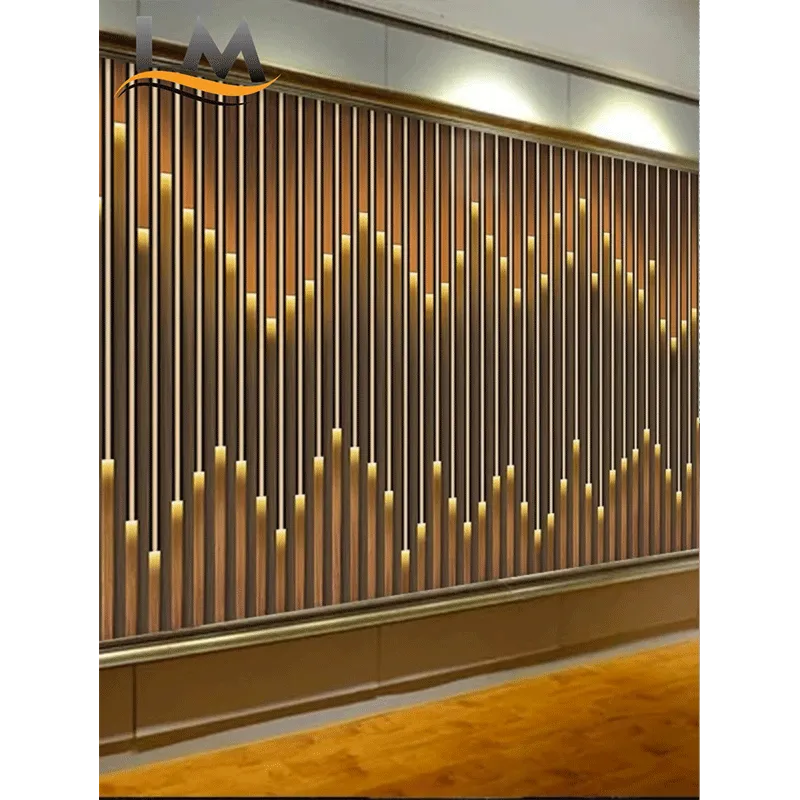 New Design Satrry Sky Grille WPC Wall Panel